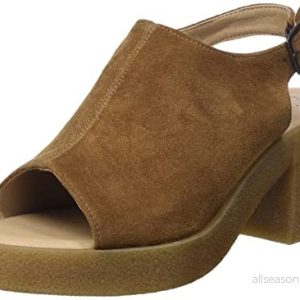CA’SHOTT A/S Dam Casemily Slingback Mocka Heeled Sandal, Toffee, 39 EU, EU 5740017037228 CA’SHOTT A/S Dam Casemily Slingback Mocka Heeled Sandal, Toffee, 39 EU, EU 5740017037228