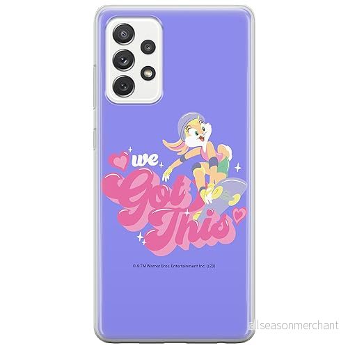 ERT GROUP mobiltelefonfodral för Samsung A53 5G originalt och officiellt licensierat Looney Tunes mönster Lola 004 optimalt anpassad till formen på mobiltelefonen, fodral tillverkad av TPU plast 5905795066215