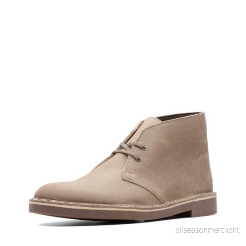 Clarks Bushacre 2 Chukka Boot för män, Taupe mocka, 7 UK Wide 889308158060