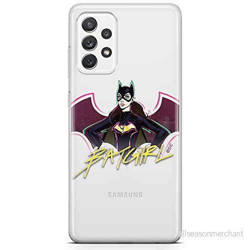 ERT GROUP mobiltelefonfodral för Samsung A33 5G originalt och officiellt licensierat DC mönster Bat Girl 004 optimalt anpassad till formen på mobiltelefonen, gedeeltelijk transparant 5904805345449
