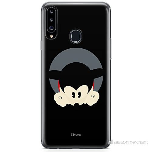ERT GROUP mobiltelefonfodral för Samsung A20S originalt och officiellt licensierat Disney mönster Mickey 033 optimalt anpassad till formen på mobiltelefonen, fodral tillverkad av TPU plast 5904805435812