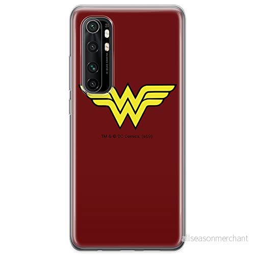 ERT GROUP mobiltelefonfodral för Xiaomi MI NOTE 10 Lite originalt och officiellt licensierat DC mönster Wonder Woman 005 optimalt anpassad till formen på mobiltelefonen, fodral tillverkad av TPU plast 5904805588907
