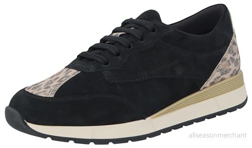 Berkemann Karissa sneakers för kvinnor, Kolsvart, 38 2/3 EU 4049261901974