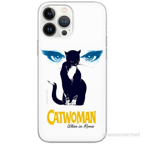 ERT GROUP mobiltelefonfodral för Huawei P30 Lite originalt och officiellt licensierat DC mönster Catwoman 007 Vit optimalt anpassad till formen på mobiltelefonen, fodral tillverkad av TPU plast 5902980672947