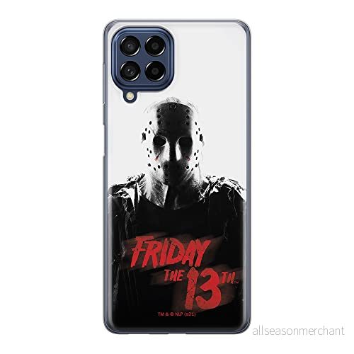 ERT GROUP mobiltelefonfodral för Samsung M33 5G originalt och officiellt licensierat Horror mönster Friday the 13th 014 optimalt anpassad till formen på mobiltelefonen, fodral tillverkad av TPU plast 5905511358730