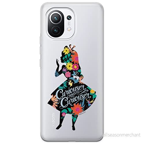ERT GROUP mobiltelefonfodral för Xiaomi 11 originalt och officiellt licensierat Disney mönster Alice 002 optimalt anpassad till formen på mobiltelefonen, gedeeltelijk transparant 5903537116563
