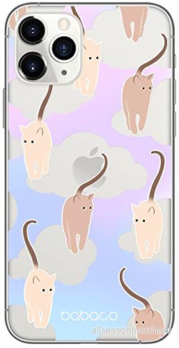 ERT GROUP mobiltelefonfodral för Iphone 11 PRO originalt och officiellt licensierat Babaco mönster Cats 015 optimalt anpassad till formen på mobiltelefonen, gedeeltelijk transparant 5905131116253