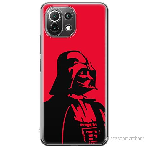 ERT GROUP mobiltelefonfodral för Xiaomi 11 LITE 4G/5G originalt och officiellt licensierat Star Wars mönster Darth Vader 019, fodral tillverkad av TPU plast 5903932704822