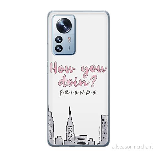 ERT GROUP mobiltelefonfodral för Xiaomi 12 PRO originalt och officiellt licensierat Friends mönster 009 optimalt anpassad till formen på mobiltelefonen, fodral tillverkad av TPU plast 5905511517939