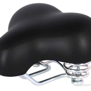 XLC Saddle SA T21 Skirt Women Length:210 mm, Riding position: Urban, Rail:Steel, black, City/Trekking, 945 4055149507633