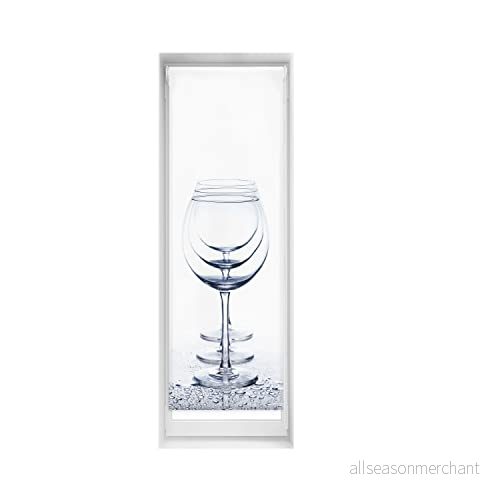 Blindecor Lätt stämplar utan borrning Genomskinlig Estor Digitalt tryck, Kristall, 55 x 150 cm (bredd per höjd). Tygstorlek 52 145 8434363459922