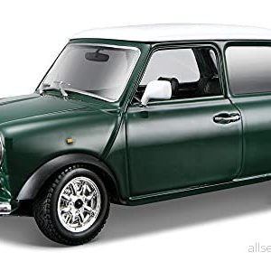 Bburago 18 22011G Mini Cooper leksaksbil, grön 4893993008070 Bburago 18 22011G Mini Cooper leksaksbil, grön 4893993008070