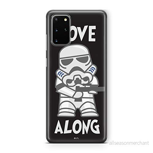 ERT GROUP mobiltelefonfodral för Samsung S20 PLUS / S11 originalt och officiellt licensierat Star Wars mönster Stormtrooper 002, fodral tillverkad av TPU plast 5903537528458