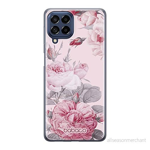 ERT GROUP mobiltelefonfodral för Samsung M33 5G originalt och officiellt licensierat Babaco mönster Flowers 050 optimalt anpassad till formen på mobiltelefonen, fodral tillverkad av TPU plast 5905511354916