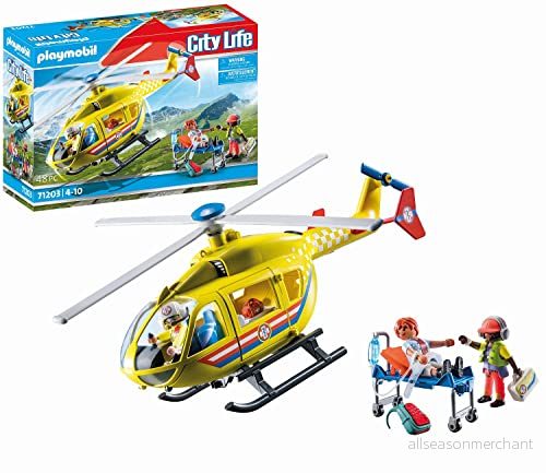 Playmobil City Life Medical Helicopter Byggsats 4008789712035
