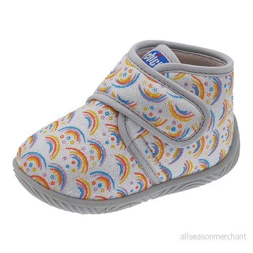 Chicco Polacchino med kardborreband, låga sneakers för flickor, Argento, 18 EU, Silver, EU 8051182520390