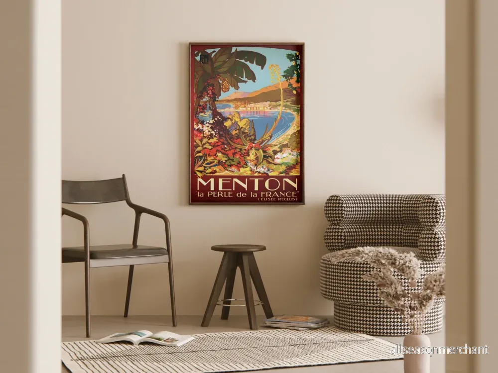 Menton | Konsttryck av äldre Poster - Bild 2