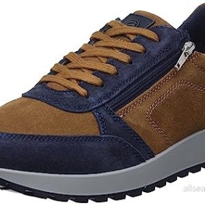 ARA Dam Matteo sneakers, blå, konjak 45 EU, Blå konjak, EU Weit 4049299387818 ARA Dam Matteo sneakers, blå, konjak 45 EU, Blå konjak, EU Weit 4049299387818