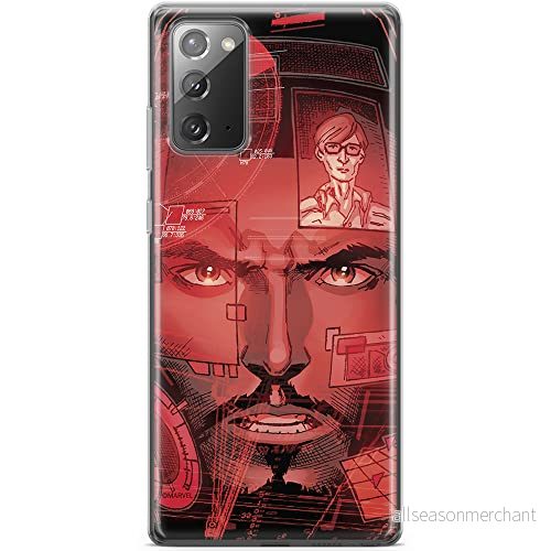 ERT GROUP mobiltelefonfodral för Samsung GALAXY NOTE 20 originalt och officiellt licensierat Marvel mönster Iron Man 016 optimalt anpassad till formen på mobiltelefonen, fodral tillverkad av TPU plast 5903040459096