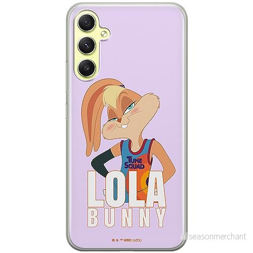 ERT GROUP mobiltelefonfodral för Samsung A34 5G originalt och officiellt licensierat Looney Tunes mönster Space Jam 021 optimalt anpassad till formen på mobiltelefonen, fodral tillverkad av TPU plast 5905511785130