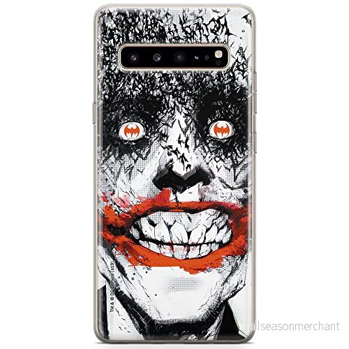 ERT GROUP Mobiltelefonfodral för Samsung S10 5G original och officiellt licensierat DC mönster Joker 007 perfekt anpassat till mobiltelefonens form, TPU fodral 5904805505171