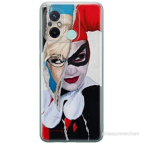 ERT GROUP mobiltelefonfodral för Xiaomi REDMI 12C/ 11A originalt och officiellt licensierat DC mönster Harley Quinn 007 anpassad till formen på mobiltelefonen, fodral tillverkad av TPU plast 5905511856267