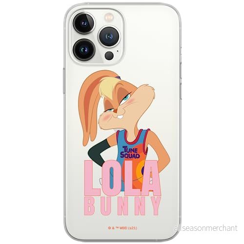 ERT GROUP mobiltelefonfodral för Iphone 13 PRO originalt och officiellt licensierat Looney Tunes mönster Space Jam 021 optimalt anpassad till formen på mobiltelefonen, gedeeltelijk transparant 5905511055318