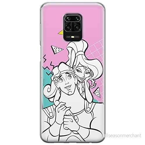 ERT GROUP mobiltelefonfodral för Xiaomi REDMI NOTE 9 PRO/ 9S originalt och officiellt licensierat Disney mönster Hercules 002 anpassad till formen på mobiltelefonen, fodral tillverkad av TPU plast 5903040320860