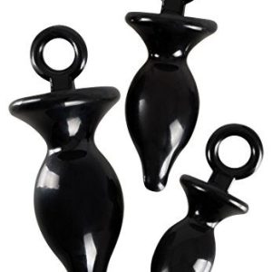 You2Toys Analträningsset x 3, Svart, 9,5 12,5 cm 4024144513802 You2Toys Analträningsset x 3, Svart, 9,5 12,5 cm 4024144513802