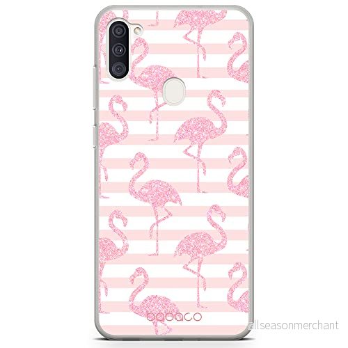 ERT GROUP mobiltelefonfodral för Samsung A03S originalt och officiellt licensierat Babaco mönster Flamingo 001 optimalt anpassad till formen på mobiltelefonen, fodral tillverkad av TPU plast 5903932991833