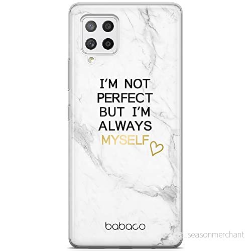 ERT GROUP mobiltelefonfodral för Samsung A42 5G originalt och officiellt licensierat Babaco mönster Positive vibes 005 optimalt anpassad till formen på mobiltelefonen, fodral tillverkad av TPU plast 5903932952391