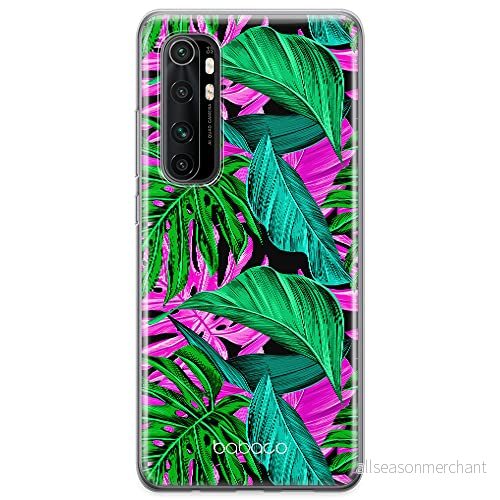 ERT GROUP mobiltelefonfodral för Xiaomi MI NOTE 10 Lite originalt och officiellt licensierat Babaco mönster Plants 004 optimalt anpassad till formen på mobiltelefonen, fodral tillverkad av TPU plast 5904805588570