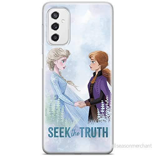 ERT GROUP mobiltelefonfodral för Samsung M52 5G originalt och officiellt licensierat Disney mönster Frozen 006 optimalt anpassad till formen på mobiltelefonen, fodral tillverkad av TPU plast 5904805485954