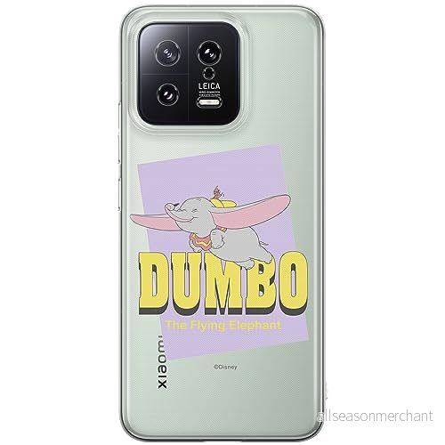 ERT GROUP mobiltelefonfodral för Xiaomi 13 originalt och officiellt licensierat Disney mönster Dumbo 005 optimalt anpassad till formen på mobiltelefonen, gedeeltelijk transparant 5905511896430
