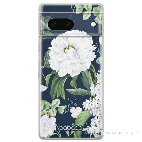 ERT GROUP mobiltelefonfodral för Google PIXEL 7 originalt och officiellt licensierat Babaco mönster Flowers 031 optimalt anpassad till formen på mobiltelefonen, fodral tillverkad av TPU plast 5905795150280