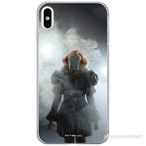 ERT GROUP mobiltelefonfodral för Iphone X/XS originalt och officiellt licensierat Horror mönster It 025 optimalt anpassad till formen på mobiltelefonen, fodral tillverkad av TPU plast 5905511010522