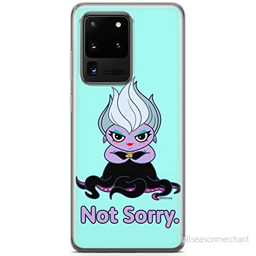 ERT GROUP mobiltelefonfodral för Samsung S20 ULTRA / S11 PLUS originalt och officiellt licensierat Disney mönster Ursula 004 anpassad till formen på mobiltelefonen, fodral tillverkad av TPU plast 5905131458001