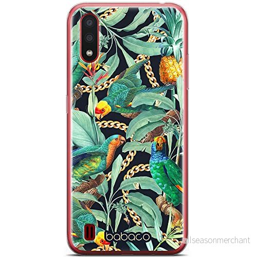 ERT GROUP mobiltelefonfodral för Samsung A01 originalt och officiellt licensierat Babaco mönster Flowers 058 optimalt anpassad till formen på mobiltelefonen, fodral tillverkad av TPU plast 5905131367334