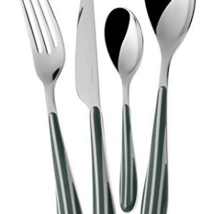 Bugatti zbcv 013 F50 Zebra bestickuppsättning, 24 delar rostfritt stål grön celadongrön 22 x 8 30 cm 8020178919319 Bugatti zbcv 013 F50 Zebra bestickuppsättning, 24 delar rostfritt stål grön celadongrön 22 x 8 30 cm 8020178919319