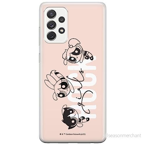 ERT GROUP mobiltelefonfodral för Samsung A52 5G / LTE 4G A52S originalt och officiellt licensierat The Powerpuff Girls mönster 039, fodral tillverkad av TPU plast 5905511982935