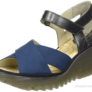 Fly London Dam YENT365FLY Sandal, Blå/Grafit, 9 UK, Blå grafit, 42 EU 5601382337026 Fly London Dam YENT365FLY Sandal, Blå/Grafit, 9 UK, Blå grafit, 42 EU 5601382337026