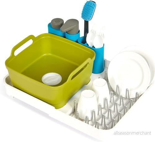 Casdon Joseph Extend Sink Detaljerat disktvättset för barn i åldern 3 år och uppåt Inkluderar pump som häller riktigt vatten!, vit, stor 5011551000635