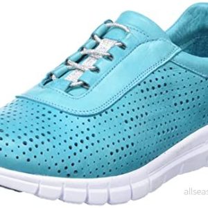 Andrea Conti Damsneakers, akvamarin, 41 EU, Aquamarin, EU 4065139918882