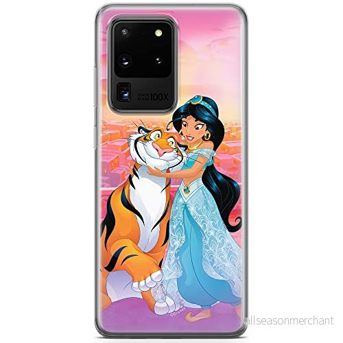 ERT GROUP Mobiltelefonskal för Samsung S20 Ultra original och officiellt licensierat Disney mönster Jasmine Rajah 001 anpassad till mobiltelefonens form, TPU fodral 5903537519425