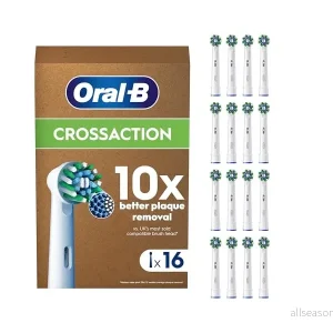 Oral-B Pro Cross Action Borsthuvuden Till El-tandborste 16 St 8006540859858