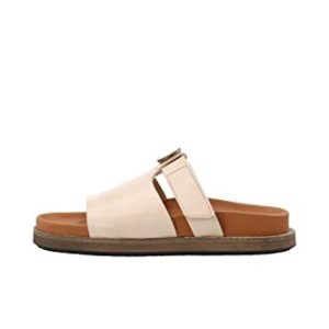 CA’SHOTT A/S Dam Caskie Slide Vegetable Tanned läder platt sandal, natural, 37 EU, natur, EU 5740017032735 CA’SHOTT A/S Dam Caskie Slide Vegetable Tanned läder platt sandal, natural, 37 EU, natur, EU 5740017032735