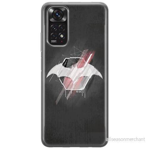 ERT GROUP mobiltelefonfodral för Xiaomi REDMI NOTE 11S 4G / 11 originalt och officiellt licensierat DC mönster Batman 002, fodral tillverkad av TPU plast 5905511562830
