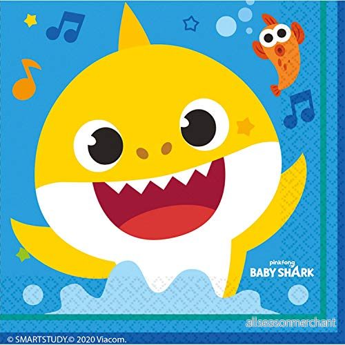 Lunch Napkins Baby Shark 194099029322