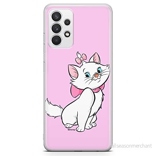 ERT GROUP mobiltelefonfodral för Samsung A32 4G LTE originalt och officiellt licensierat Disney mönster Marie 007 optimalt anpassad till formen på mobiltelefonen, fodral tillverkad av TPU plast 5905131128294