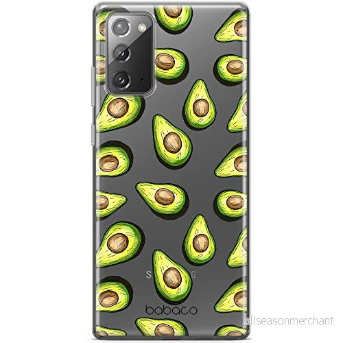 ERT GROUP mobiltelefonfodral för Samsung GALAXY NOTE 20 originalt och officiellt licensierat Babaco mönster Fruits 001 optimalt anpassad till formen på mobiltelefonen, gedeeltelijk transparant 5903040452035